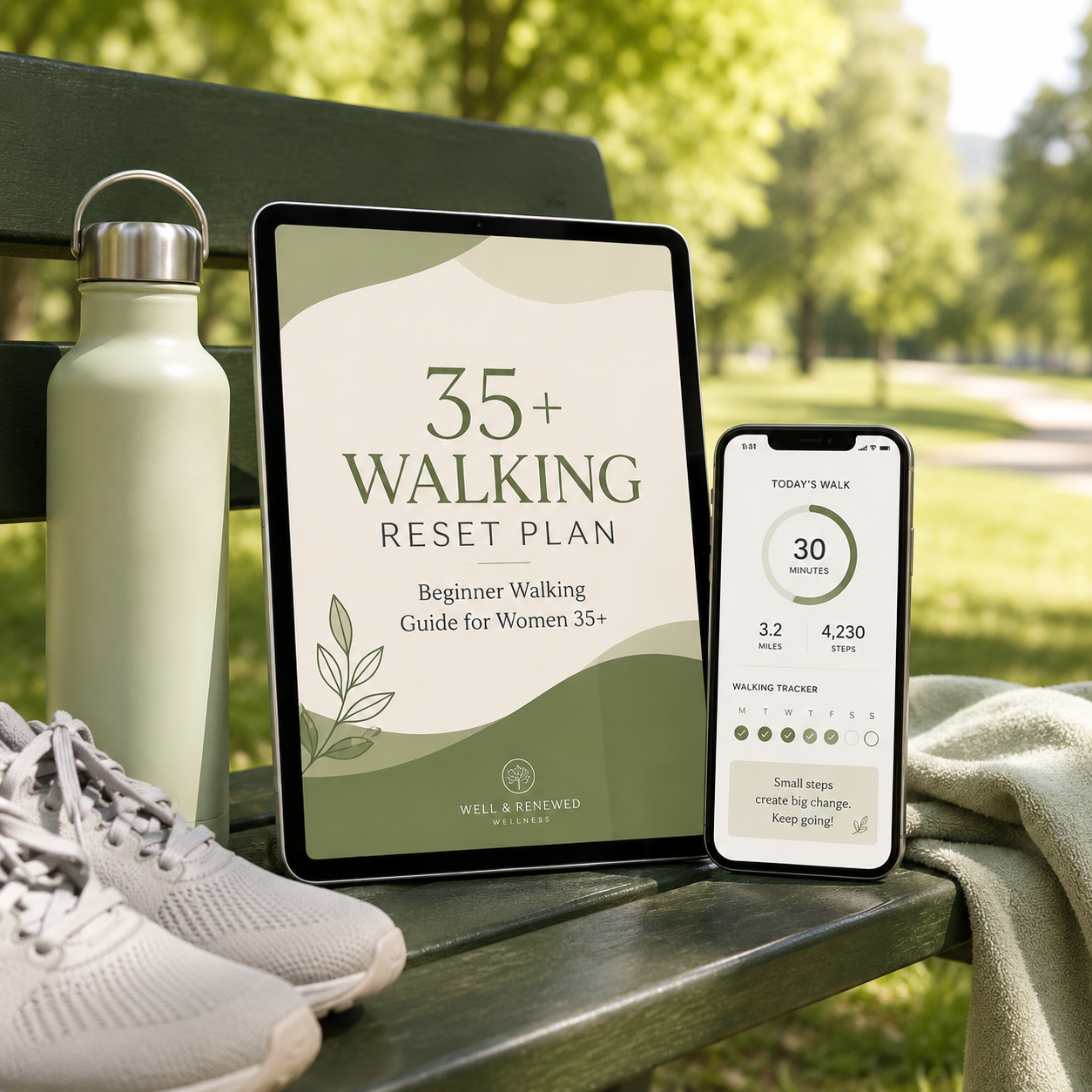35+ Walking Reset Plan | Beginner Walking Guide for Women 35+