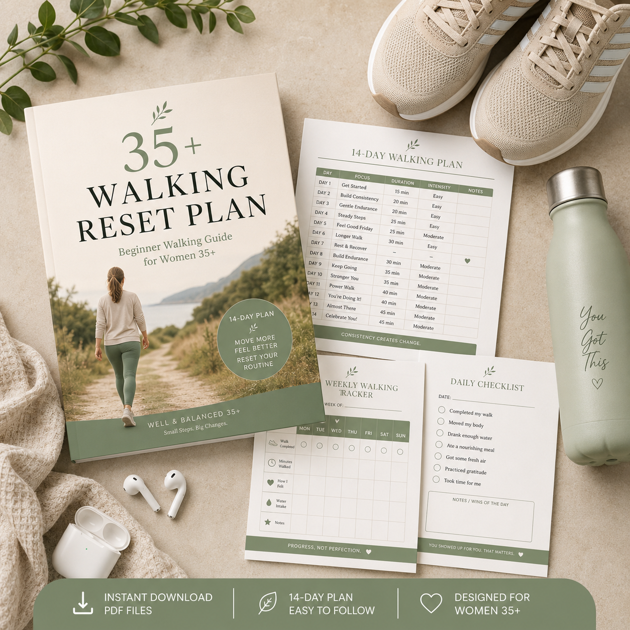 35+ Walking Reset Plan | Beginner Walking Guide for Women 35+