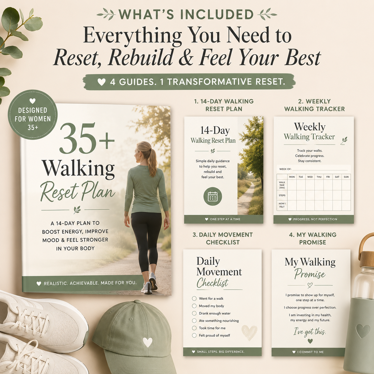 35+ Walking Reset Plan | Beginner Walking Guide for Women 35+